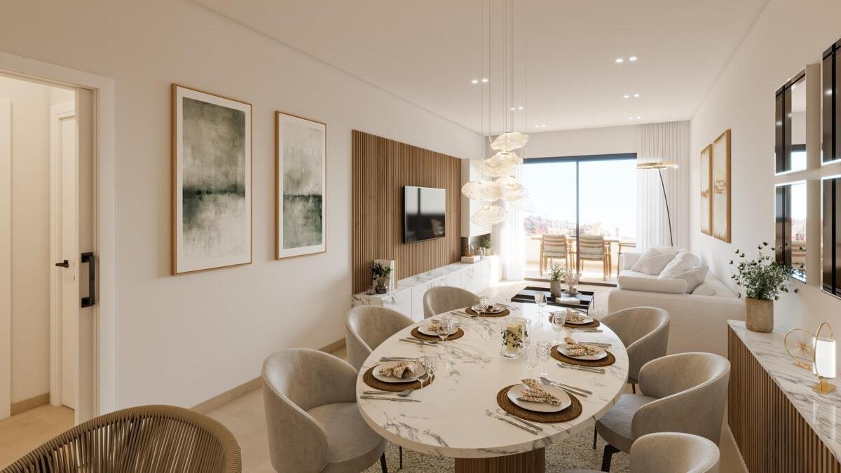 Neubau, 2-Zimmer, 2-Bad-Wohnung in Fuengirola