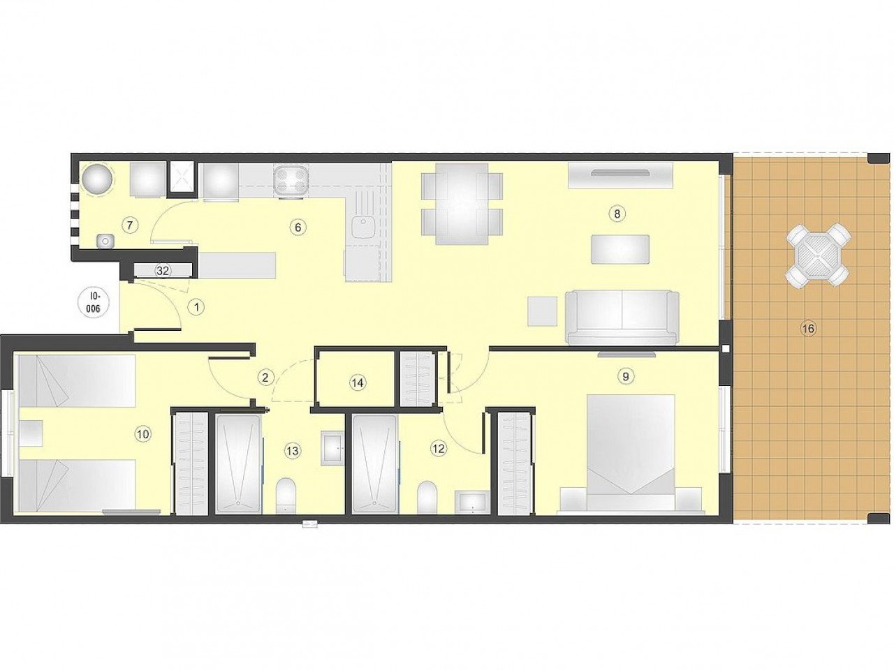 Herrliche Neubau-Wohnanlage in absoluter Meernähe - Costa Almeria