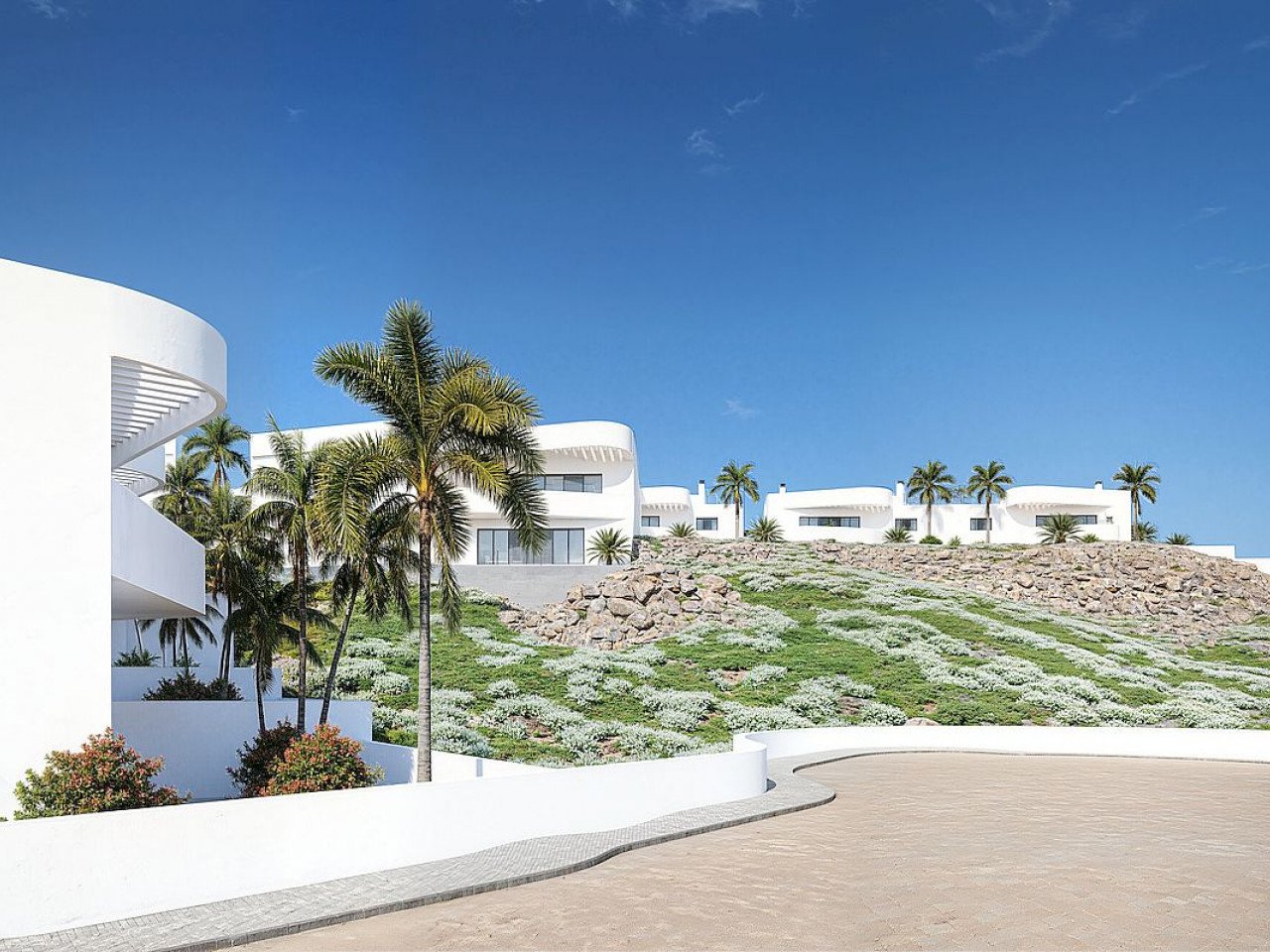 Neubau-Residenz mit Pool-Villen am La Finca Golf Resort 