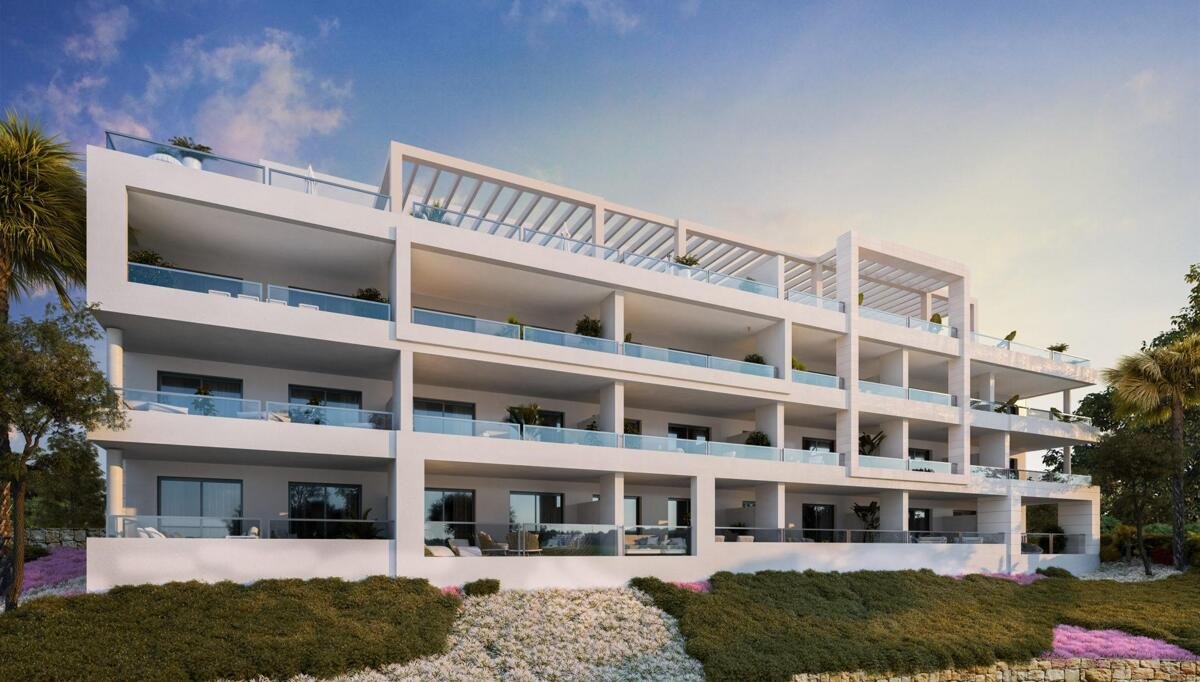 Neubau, 2-Zimmer, 2-Bad-Wohnung in Mijas