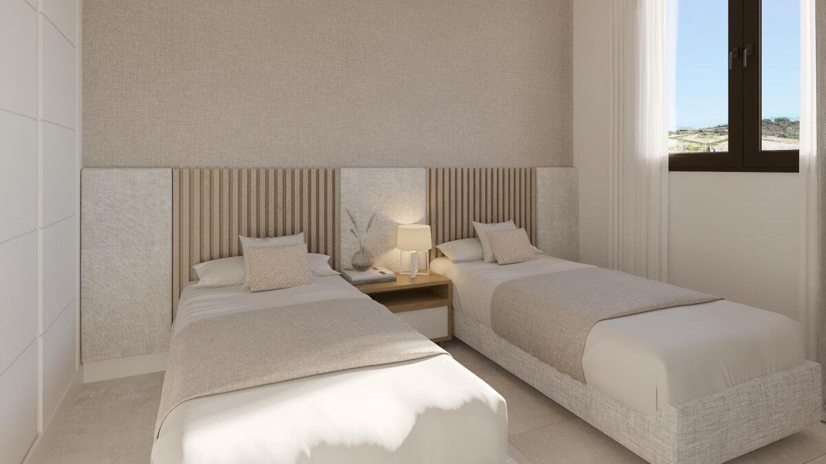 Neuer Bau, Penthouse mit 3 Schlafzimmern und 2 Badezimmern in Estepona