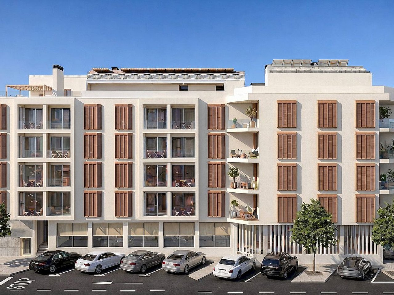 Neubau-Anlage Touristen-Apartments nur 800m vom Strand im charmanten Ort Lo Pagan