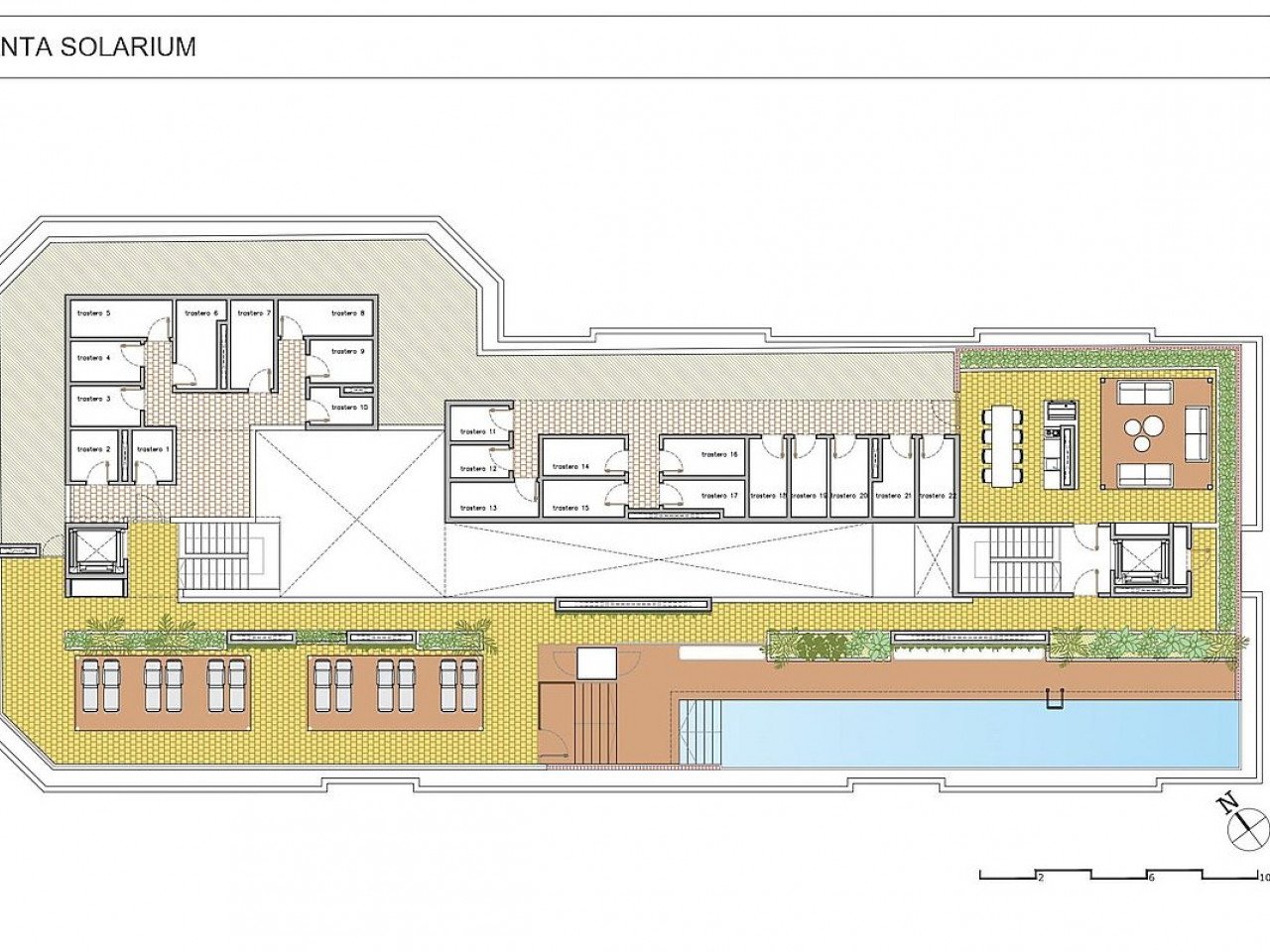 Neubau-Anlage Touristen-Apartments nur 800m vom Strand im charmanten Ort Lo Pagan