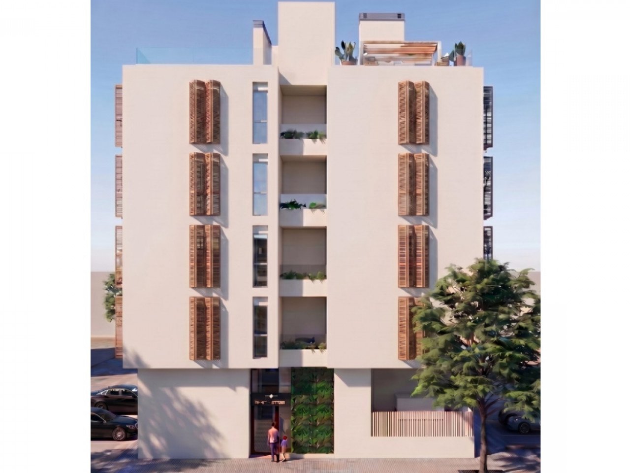 Neubau-Anlage Touristen-Apartments nur 800m vom Strand im charmanten Ort Lo Pagan