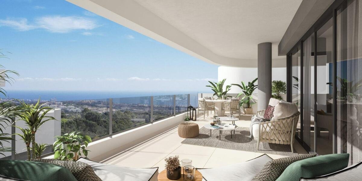 Neubau, 2 Schlafzimmer, 2 Badezimmer Penthouse in Marbella