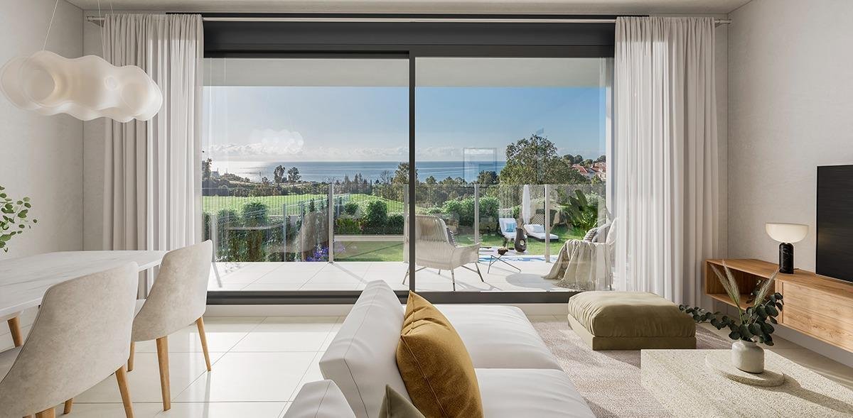 2–3 Schlafzimmer Doppelhaushälften und Penthäuser mit Meerblick in Benalmádena