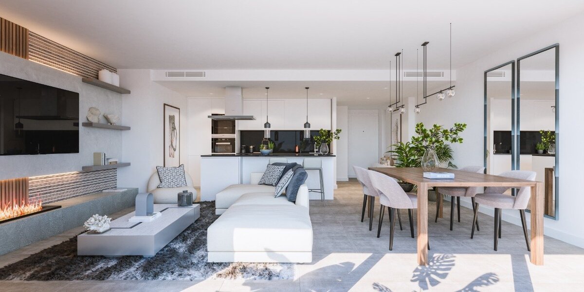 Neubau, 3 Schlafzimmer, 2 Badezimmer Penthouse in Estepona