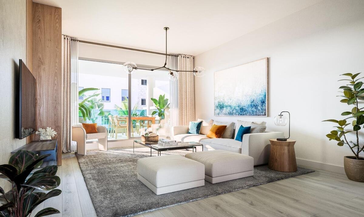 Neubau, 2-Zimmer, 2-Bad-Wohnung in Mijas