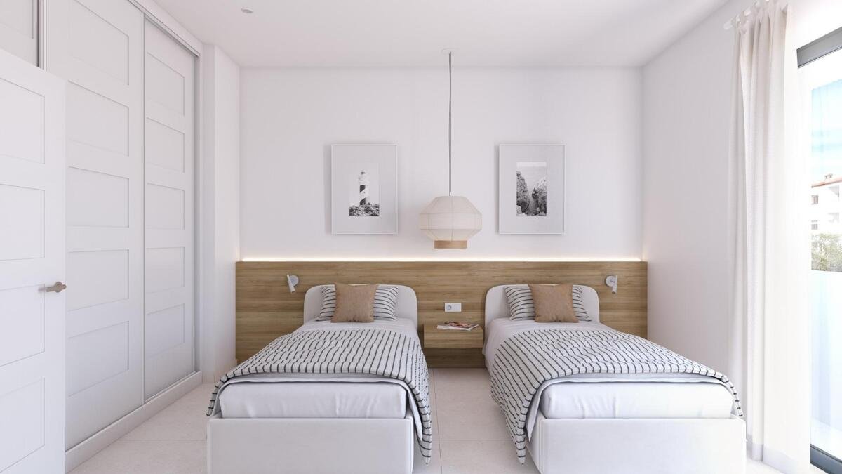 Neubau, 3-Zimmer, 2-Bad-Wohnung in Vera Playa