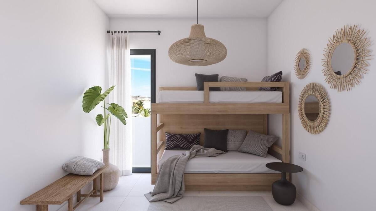 Neubau, 3-Zimmer, 2-Bad-Wohnung in Vera Playa
