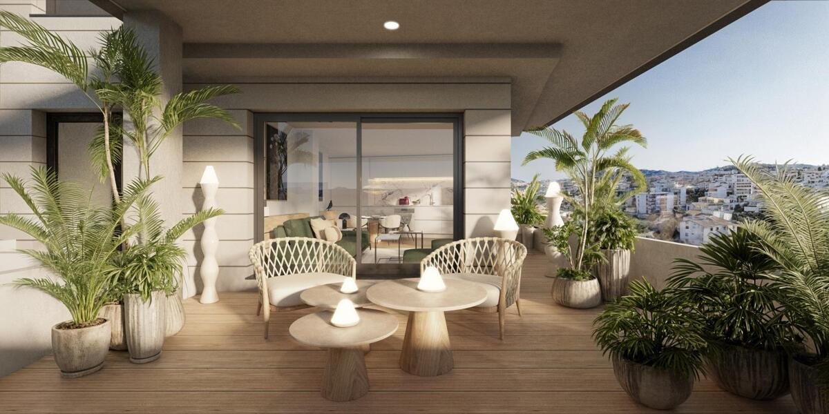 Neubau, 2-Zimmer, 1-Bad-Wohnung in Estepona