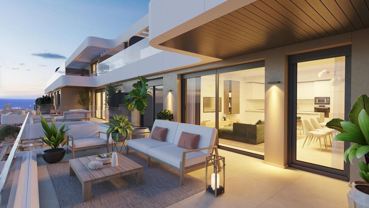 Luxus, 2-3-Zimmer-Golfseite Apartments in Mijas, Malaga