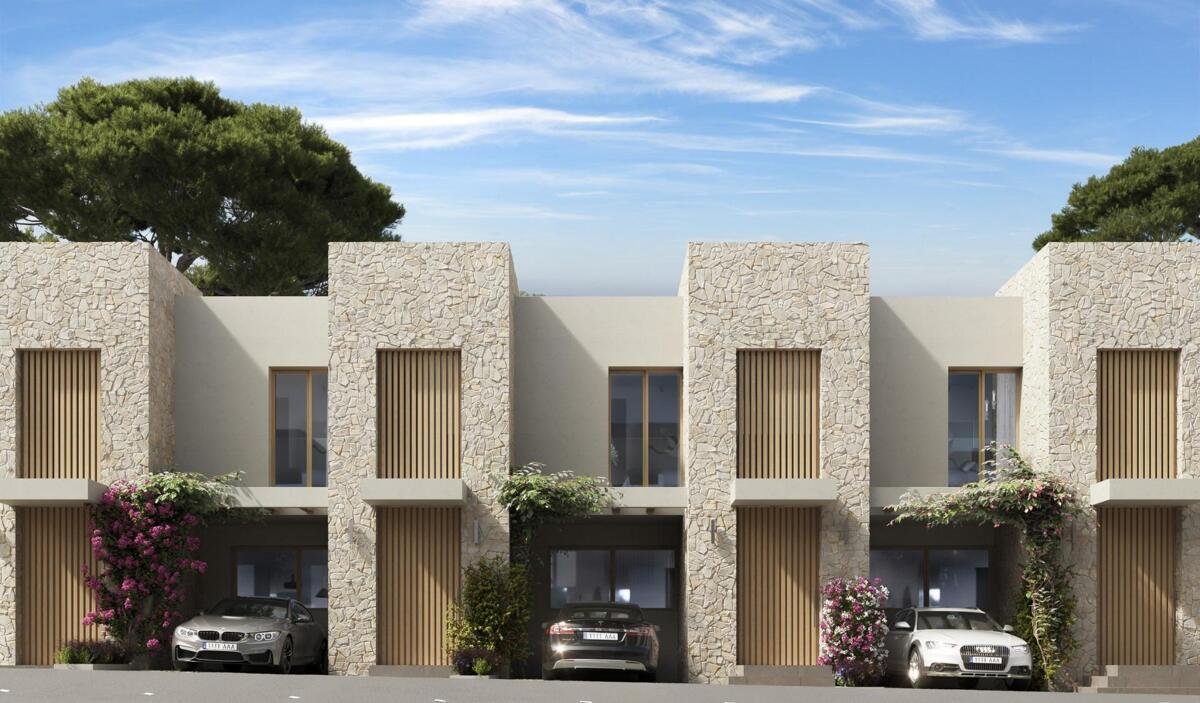 Neubau, 3 Schlafzimmer, 3 Badezimmer Stadthaus in Manilva