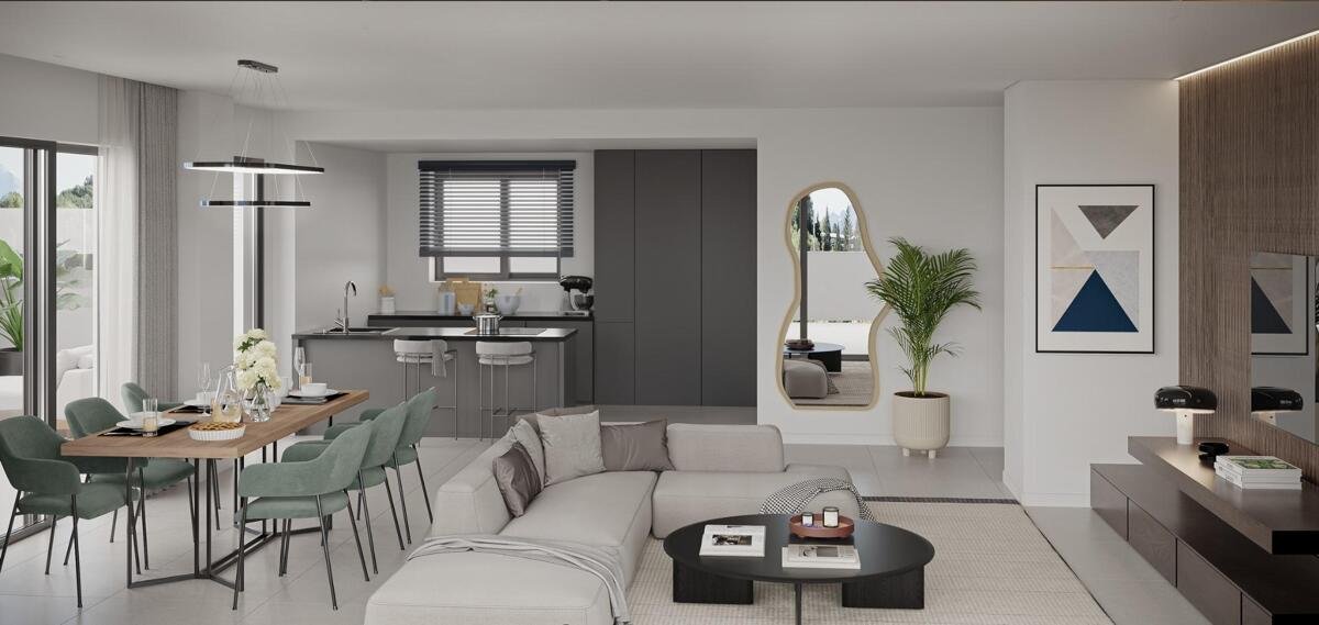 2- bis 3-Zimmer-Wohnungen mit 2 Badezimmern in Marbella