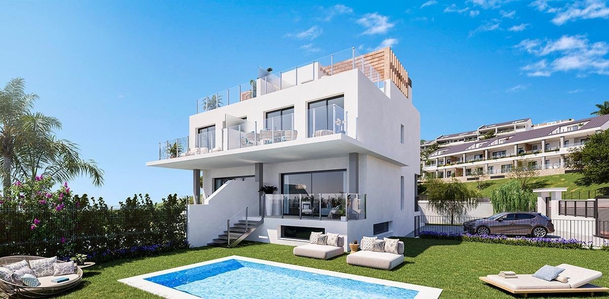 Neubau, 3 Schlafzimmer, 2 Badezimmer Stadthaus in Benalmádena