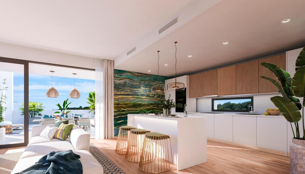 Neubau, 3-Zimmer, 2-Bad-Wohnung in Casares