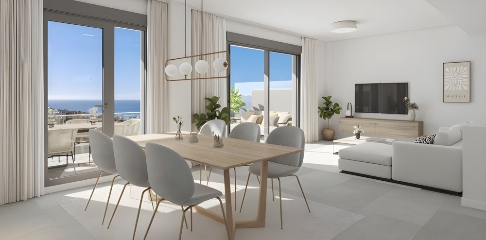 Neubau, 3 Schlafzimmer, 3 Badezimmer Stadthaus in Manilva