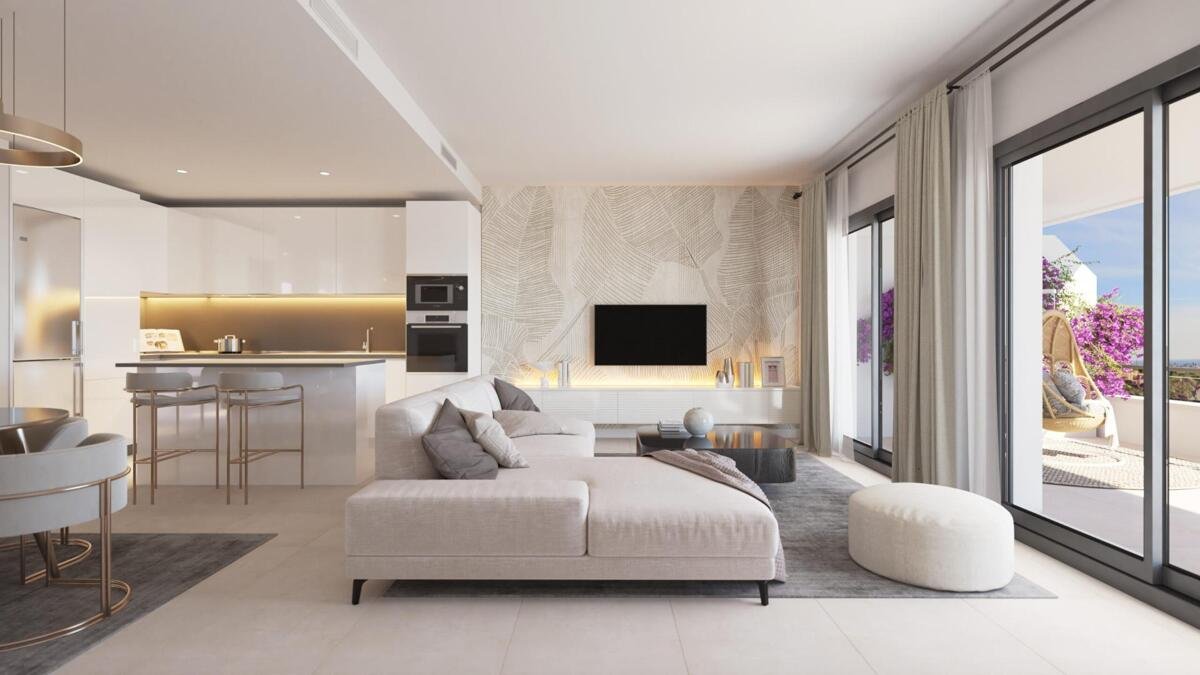 Neubau, 2 Schlafzimmer, 2 Badezimmer Villa in Estepona