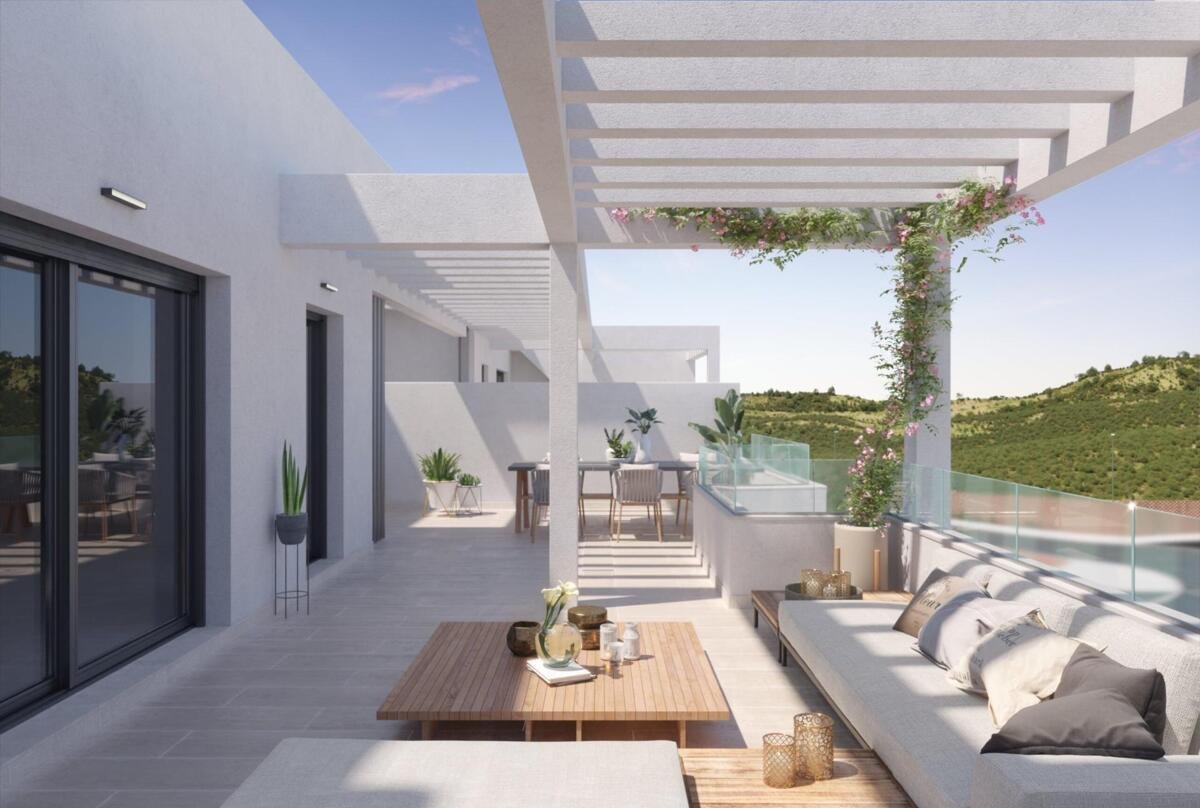 Málaga: Neuer Bau, Penthouse mit 4 Schlafzimmern und 2 Badezimmern in Málaga Málaga: Neuer Bau, Penthouse mit 4 Schlafzimmern und 2 Badezimmern in Málaga