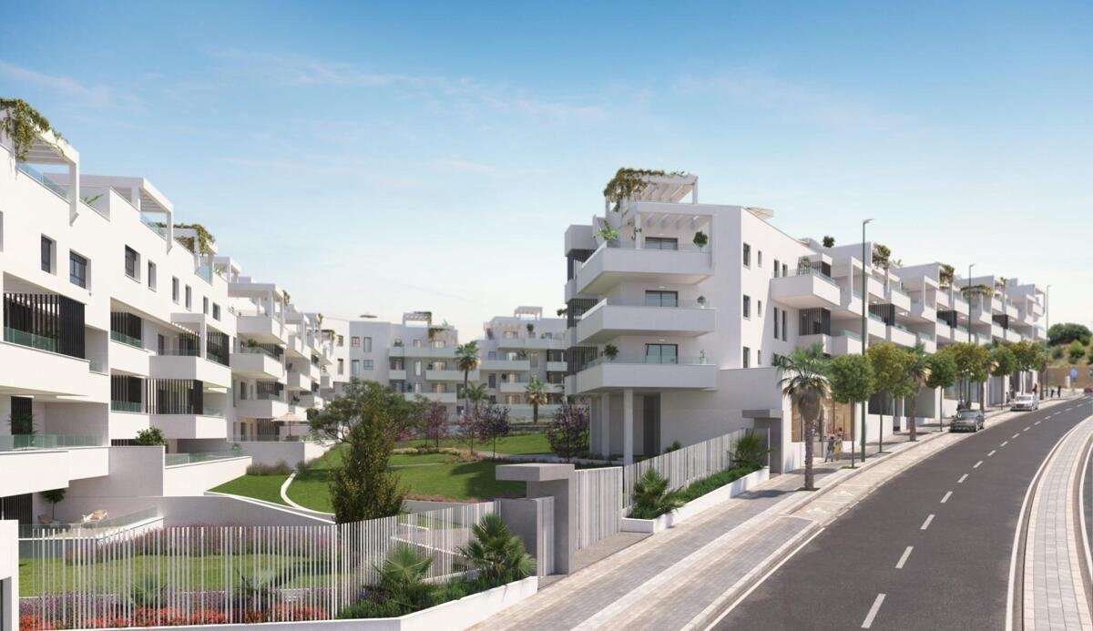 Neuer Bau, Penthouse mit 4 Schlafzimmern und 2 Badezimmern in Málaga