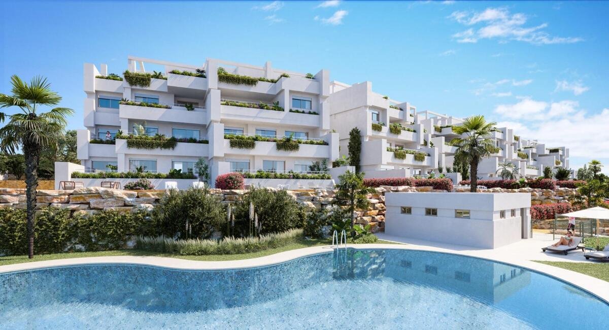 Estepona: Neues Gebäude, 2 Schlafzimmer, 2 Badezimmer Apartment in Estepona Estepona: Neues Gebäude, 2 Schlafzimmer, 2 Badezimmer Apartment in Estepona