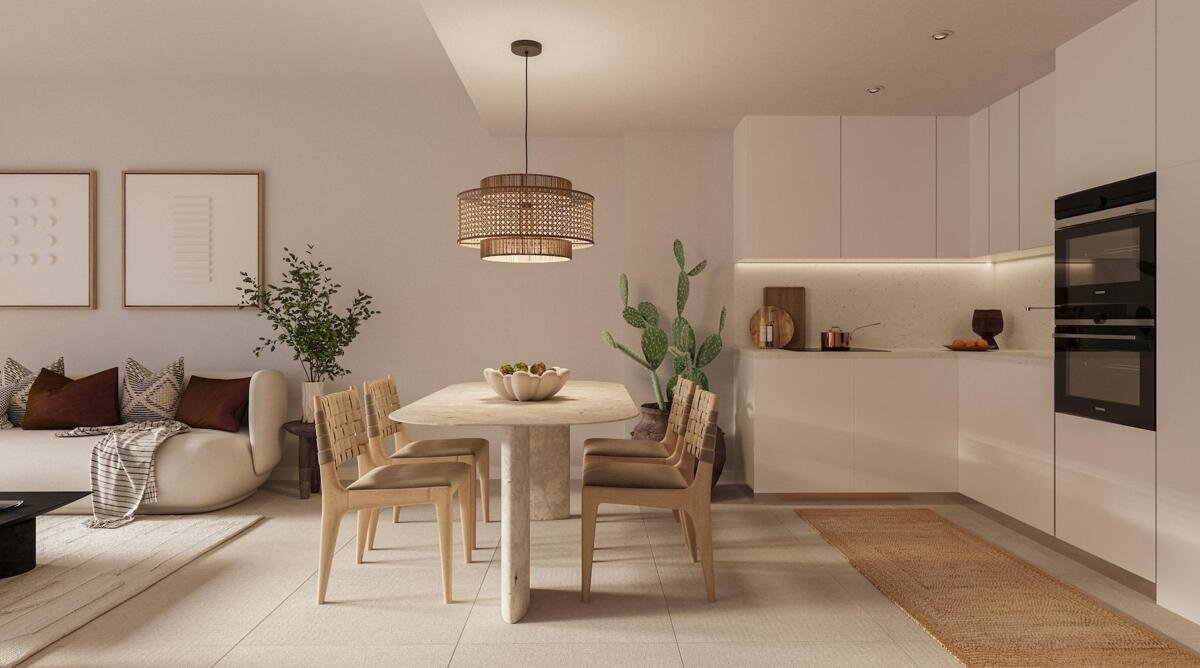 Neubau, 2-Zimmer, 2-Bad-Wohnung in Macenas