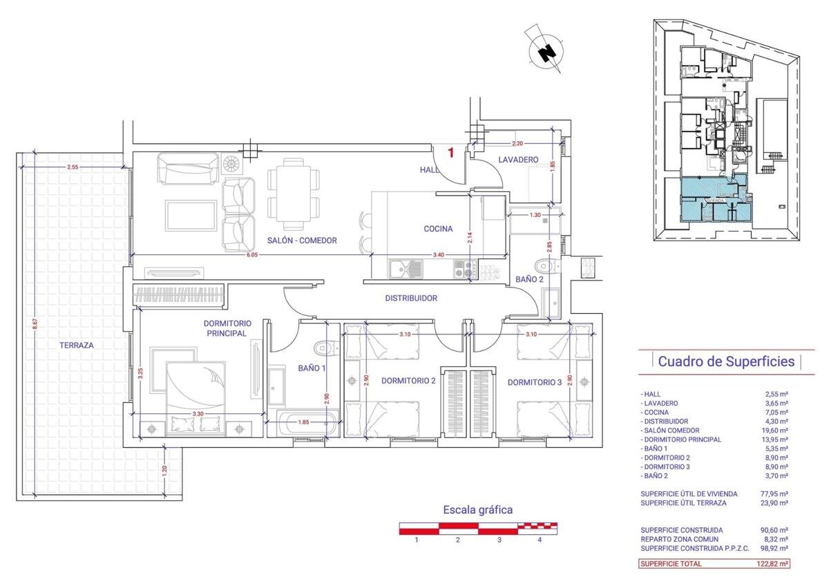 Neubau, 3-Zimmer-Wohnungen und Penthäuser in Fuengirola