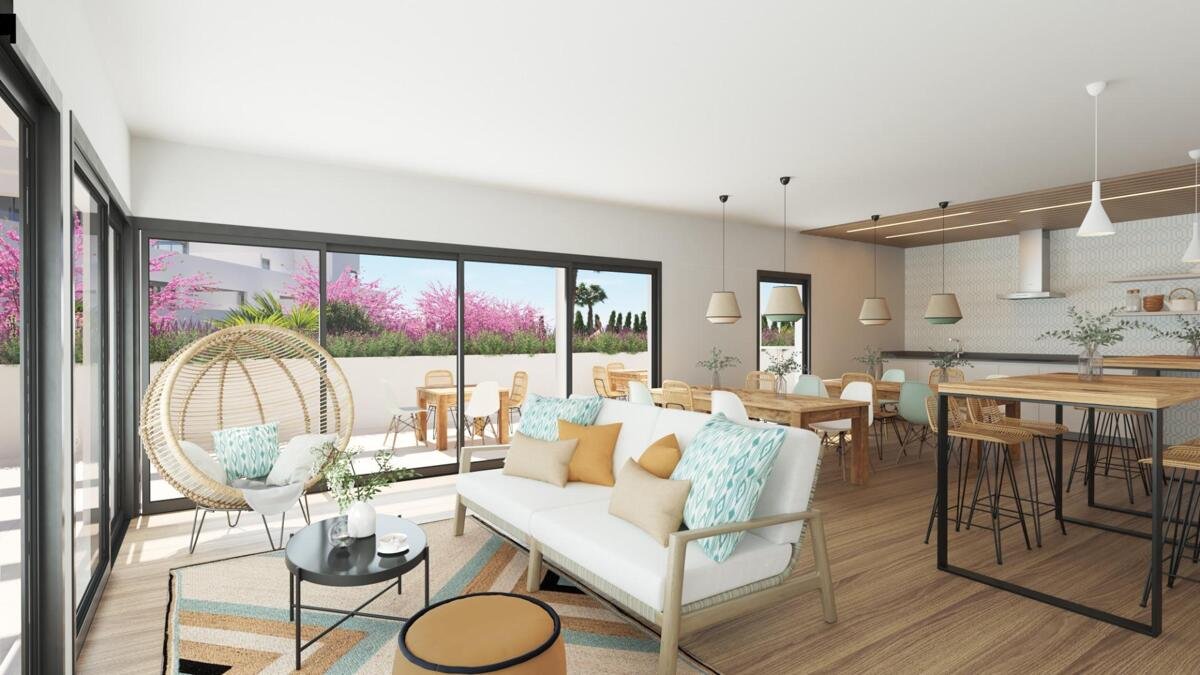 Neubau, 3-Zimmer, 2-Bad-Wohnung in Estepona