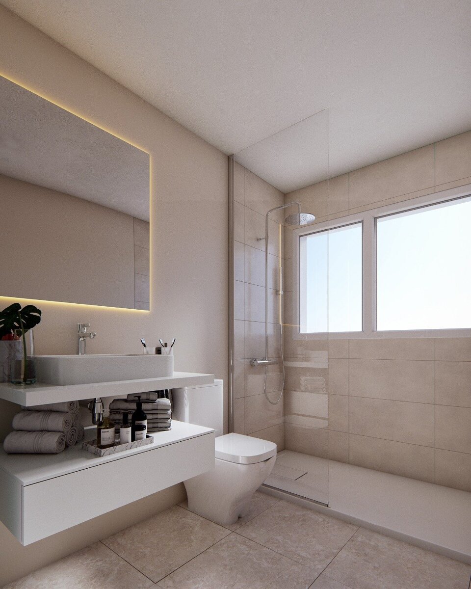 Neubau, 3-Zimmer, 2-Bad-Wohnung in Fuengirola