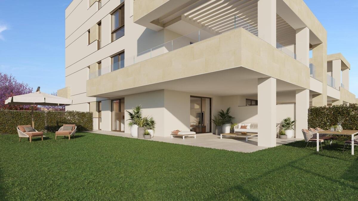 Neubau, 3-Zimmer, 2-Bad-Wohnung in Estepona