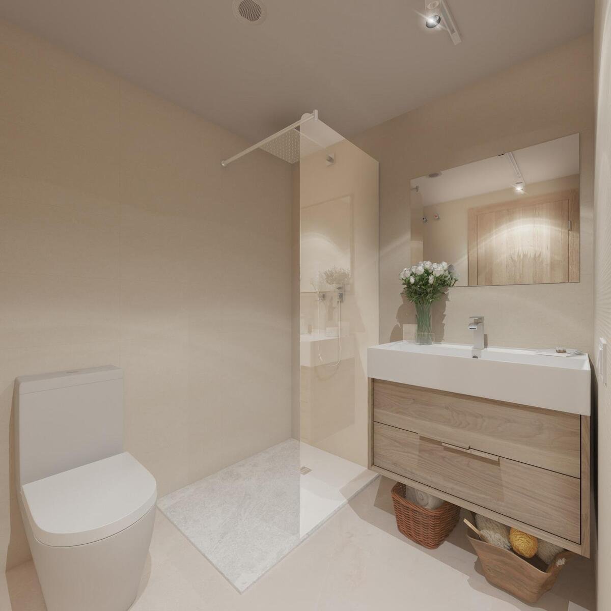 Neuer Bau, 3 Schlafzimmer, 2 Badezimmer Penthouse in Estepona