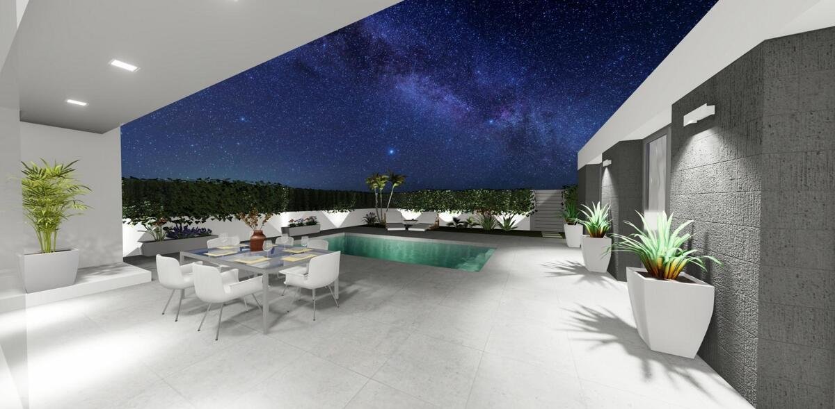 Neubau, 3 Schlafzimmer, 2 Badezimmer Villa in San Juan De Los Terreros