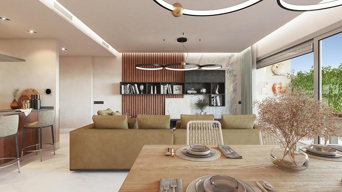 Neubau, 3-Zimmer, 2-Bad-Wohnung in Marbella