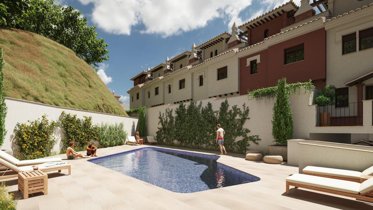 Neubau, 3 Schlafzimmer, 2 Badezimmer Stadthaus in Almuñécar