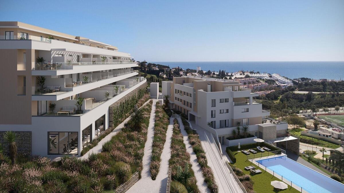 Mijas: Neubau, 3-Zimmer, 2-Bad-Wohnung in Mijas Mijas: Neubau, 3-Zimmer, 2-Bad-Wohnung in Mijas
