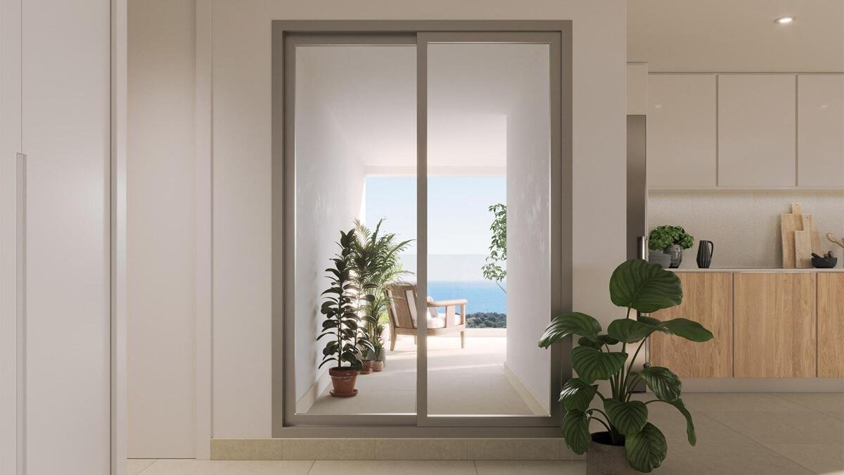 Neubau, 3-Zimmer, 2-Bad-Wohnung in Mijas