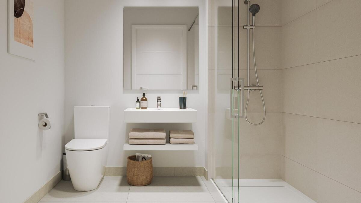 Neubau, 3-Zimmer, 2-Bad-Wohnung in Mijas