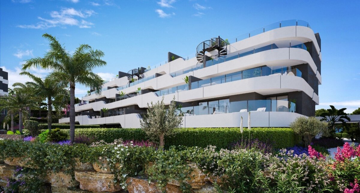 Neubau, 3-Zimmer, 2-Bad-Wohnung in Estepona