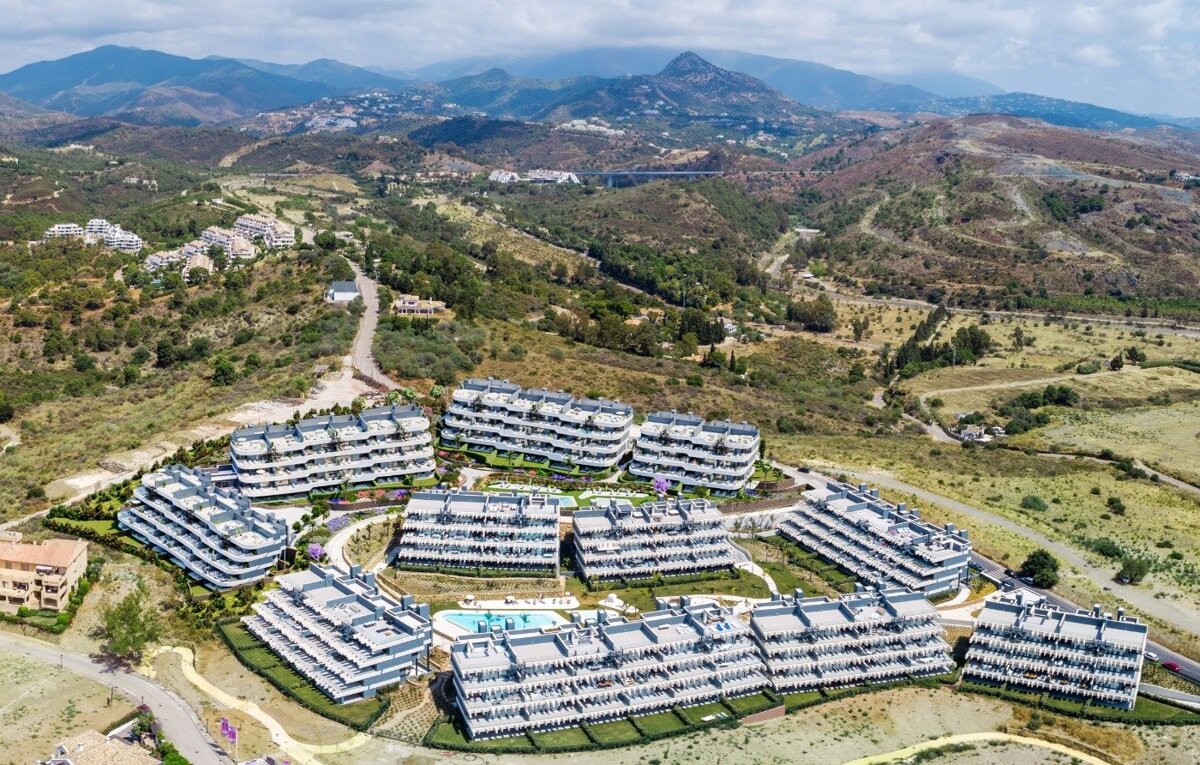 Neubau, 3-Zimmer, 2-Bad-Wohnung in Estepona