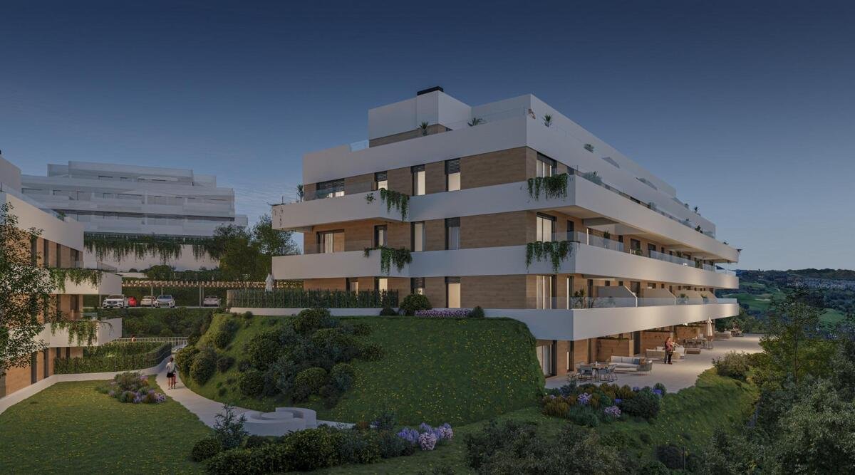 Neubau, 2-Zimmer-Wohnung, 1 Badezimmer in Mijas