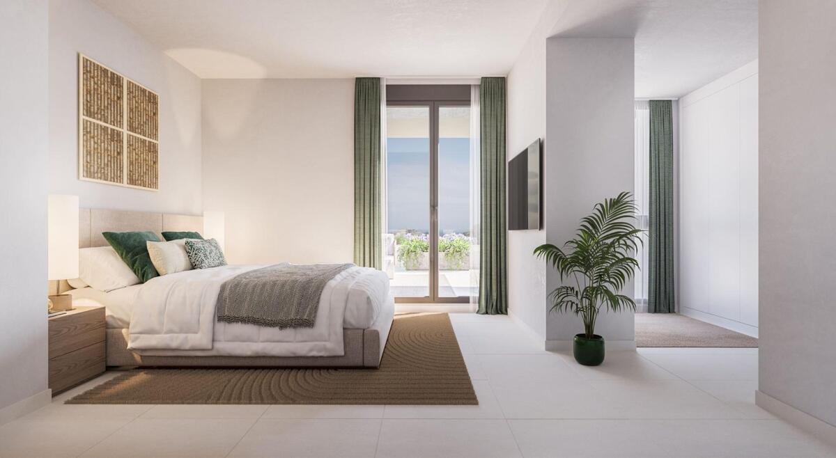 Neubau, 1 Schlafzimmer, 1 Badezimmer Wohnung in Estepona