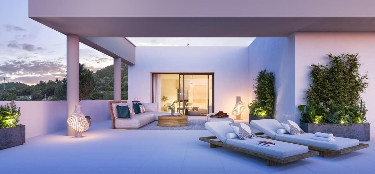 Neubau, 1 Schlafzimmer, 1 Badezimmer Wohnung in Estepona