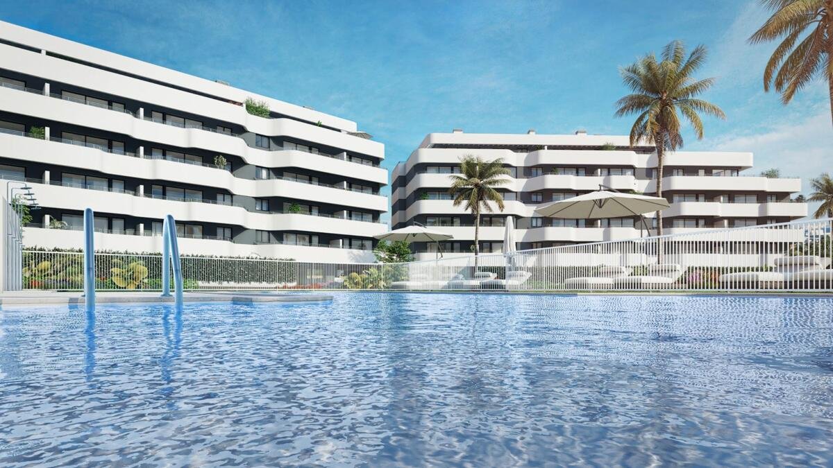 Torremolinos: Neubau, 2-Zimmer, 2-Bad-Wohnung in Torremolinos Torremolinos: Neubau, 2-Zimmer, 2-Bad-Wohnung in Torremolinos