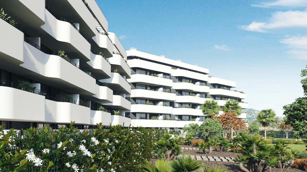 Neubau, 2-Zimmer, 2-Bad-Wohnung in Torremolinos
