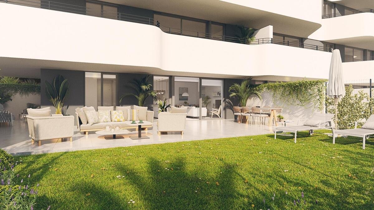 Neubau, 2-Zimmer, 2-Bad-Wohnung in Torremolinos