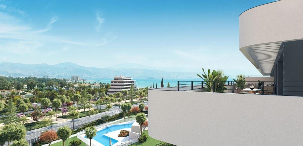 Neubau, 2-Zimmer, 2-Bad-Wohnung in Torremolinos