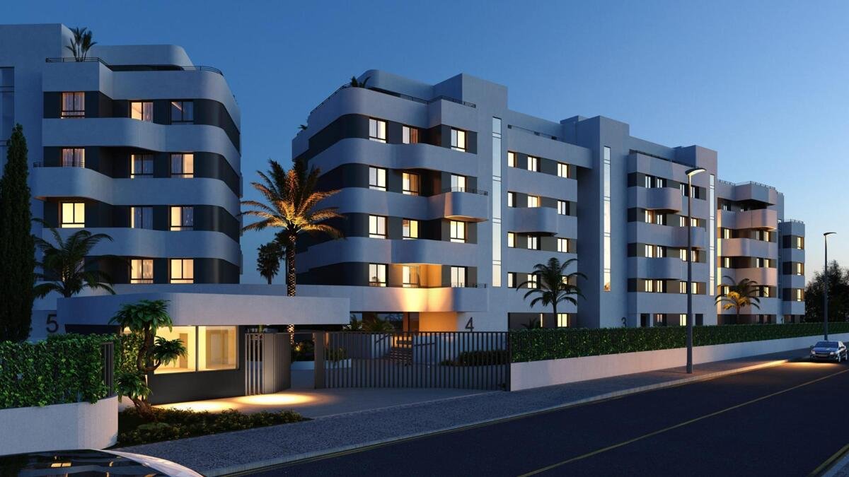 Neubau, 2-Zimmer, 2-Bad-Wohnung in Torremolinos