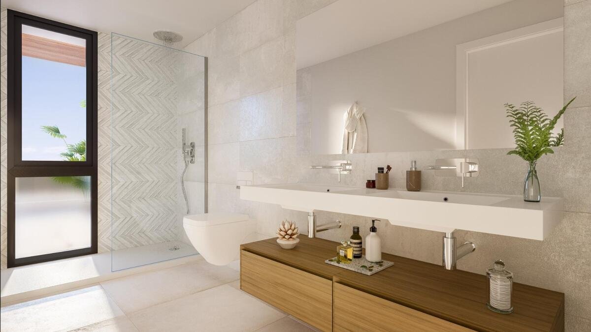 Neubau, 4 Schlafzimmer, 3 Badezimmer Stadthaus in Mijas