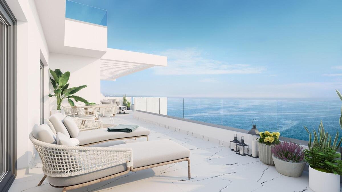 Neues Gebäude, 2 Schlafzimmer, 2 Badezimmer Apartment in Casares