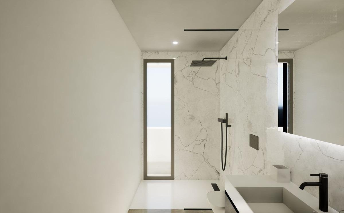 Neubau, 3 Schlafzimmer, 2 Badezimmer exklusive Luxusvilla in Mijas